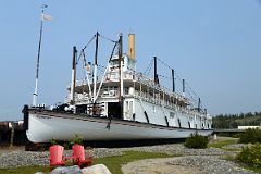 
The S S Klondike II Paddle Wheeler From The Outside In Whitehorse Yukon
